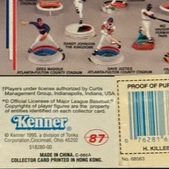 1995 Harmon Killabrew MLB Cooperstown Collection Starting Lineup Figure Sealed - Picture 6 of 6